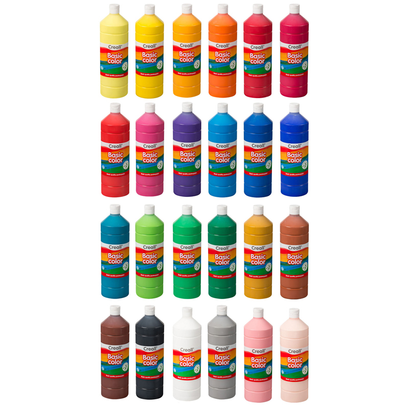 베이직칼라물감/1000ml/24색세트