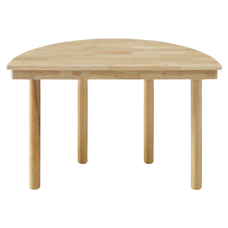 고무나무책상/대/H65cm/반원/1쪽