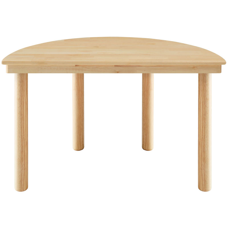 자작나무책상/H59cm/반원/1쪽