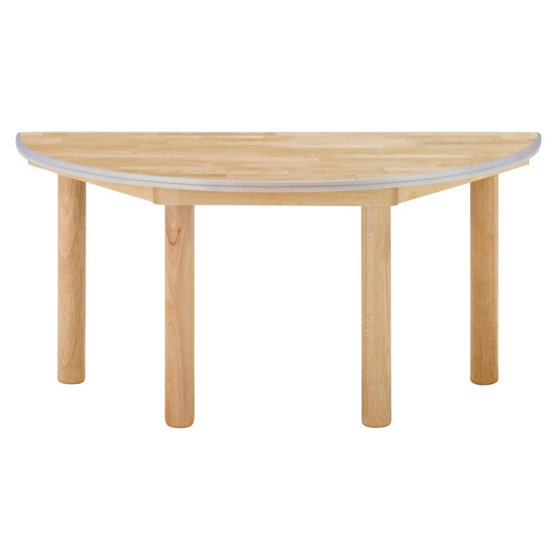 자작나무책상/안전몰딩/50cm/반원/1쪽