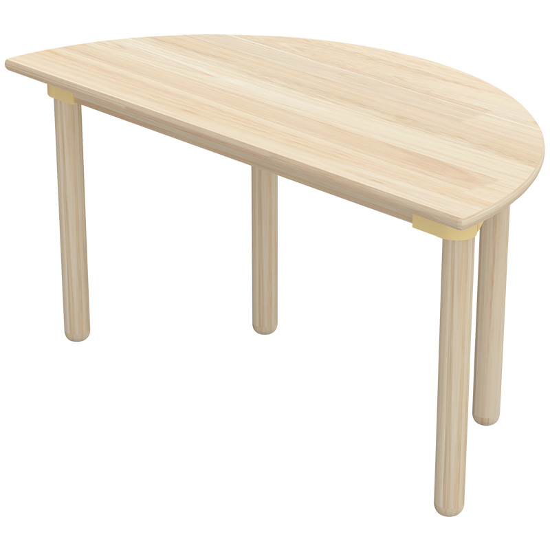 고무나무책상/캡형/대/H60.3cm/반원/1쪽