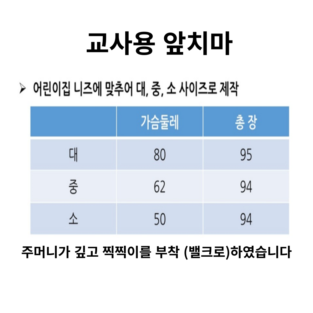 앞치마 PB