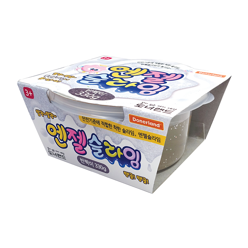 엔젤슬라임/330g/투명반짝이