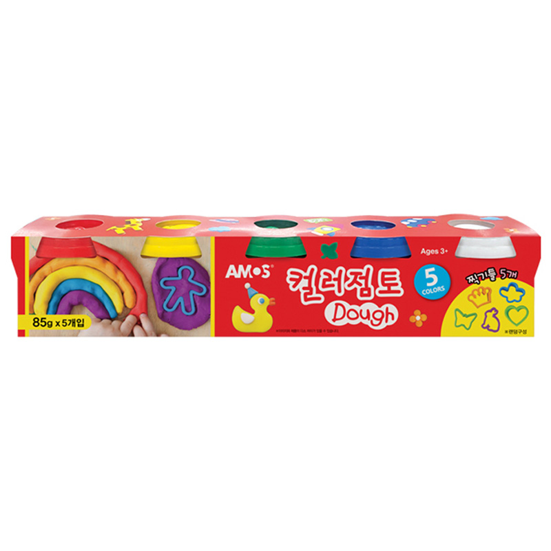 컬러점토/5색/85g/아모스