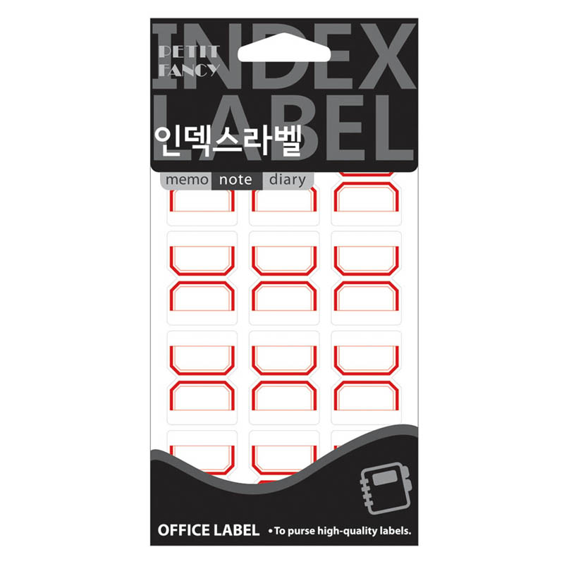 견출지/20-105/적색