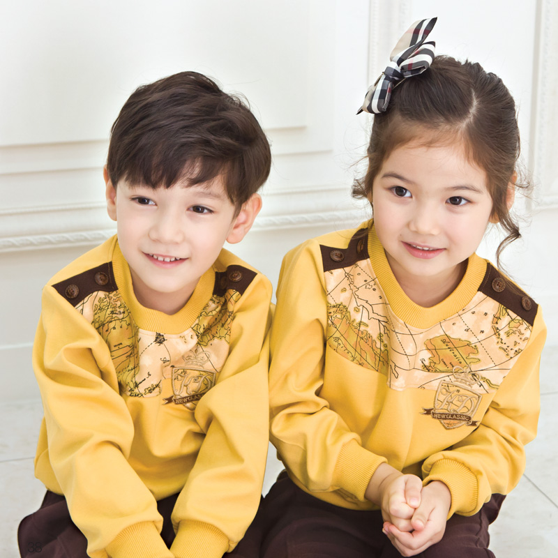 체육복/동복/상하/다빈치/라운드/겨자