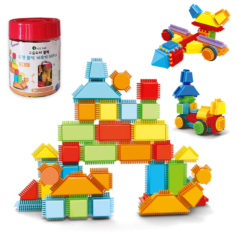 고슴도치/도형블럭끼우기/168pcs