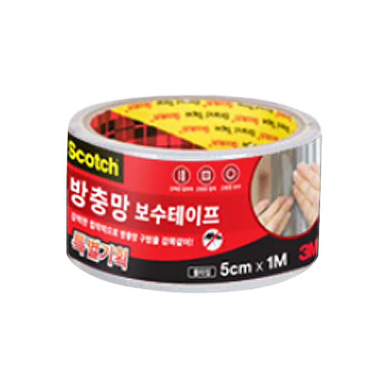 스카치/방충망보수테이프/롤타입/100cm/3M