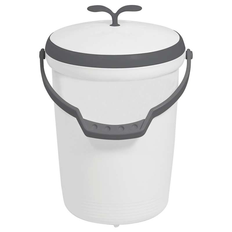 에코음식물쓰레기통/4.5L/그레이