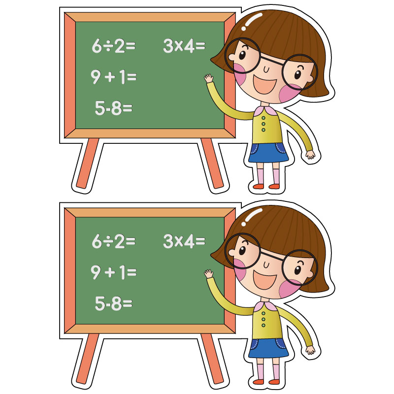 캐릭터우드/산수선생님/2개