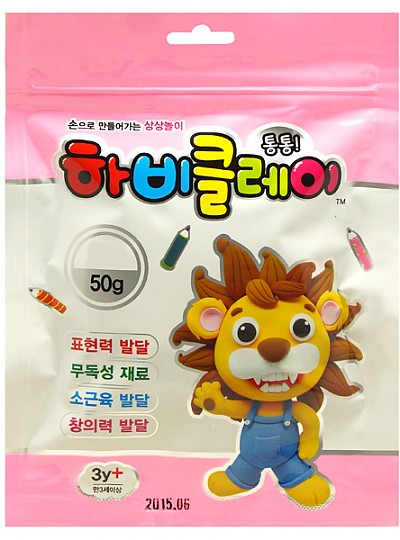 하비클레이리필/50g/연분홍