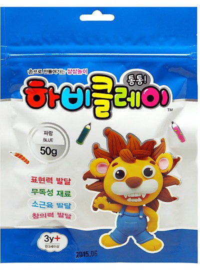 하비클레이리필/50g/파랑