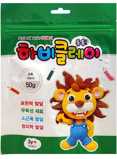 하비클레이리필/50g/초록