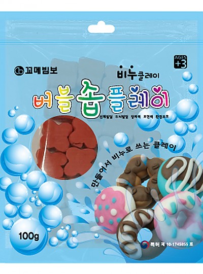 버블솝플레이/향기/빨강/100g