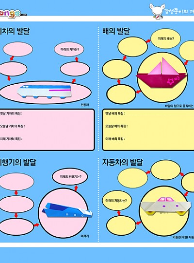 과학교실14/교통의발달/1세트/10개/감성