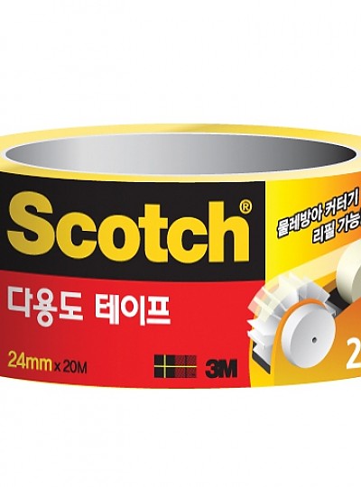 스카치/다용도테이프/508R/지관-76mm/24mm*20m/2개