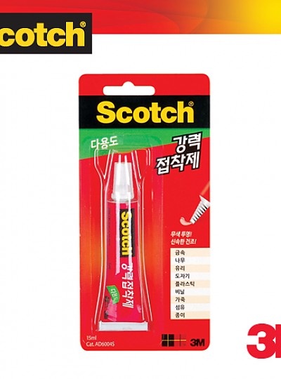 스카치/강력접착제/다용도/AD6004S/15ml