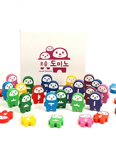 모음도미노/30pcs/WD