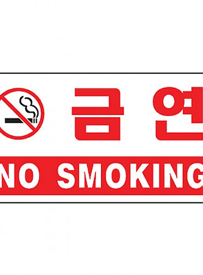 금연/NO SMOKING/200*100/1804