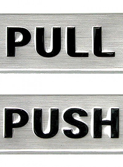 PULL/PUSH/돔사인/3001