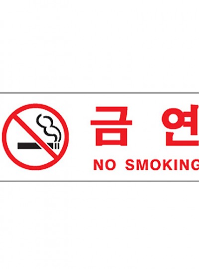 금연/NO SMOKING/270*95/0111