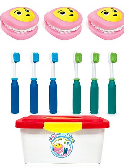 소프트치카치카놀이9P(소프트치아3P+소프트칫솔6P)