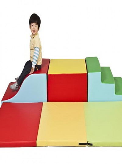 미니사각계단미끄럼세트