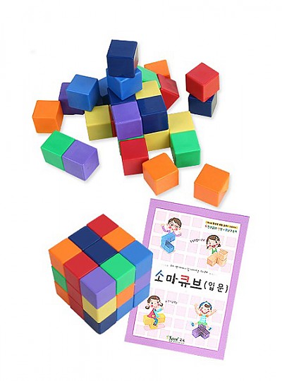 자석매직큐브(교구+교재)