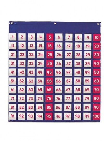 1-100수배열판100포켓차트