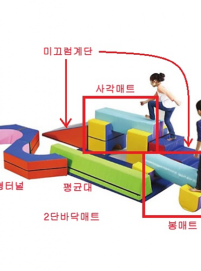 평균대종합균형도구세트