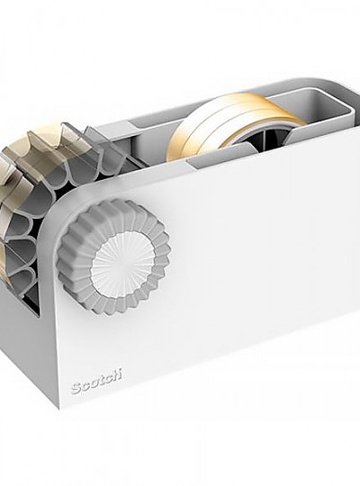 스카치 테이프 디스펜서(화이트&그레이)
