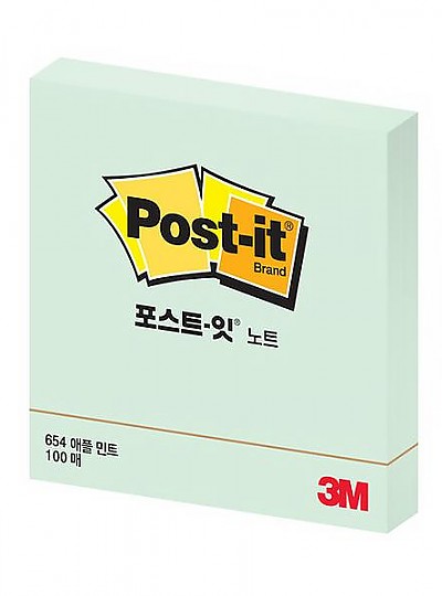 3M 포스트잇 #654 (민트)