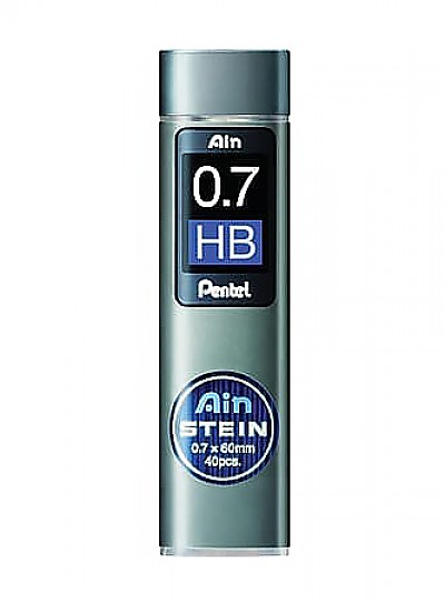 Pentel AINSTEIN .0.7MM C277-HB 흑 EA 0.7mm