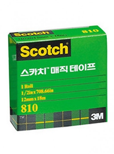 3M 매직테이프 리필 810R/12*18m