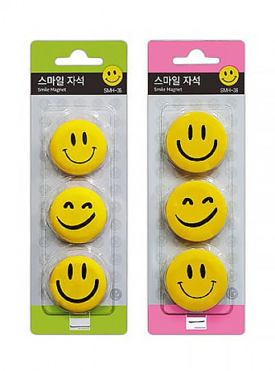 다산 스마일원형자석홀더 SMH-38 38mm SET(3개입)