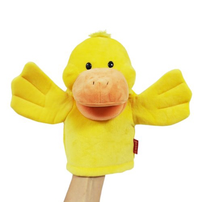 말하는 손인형 오리