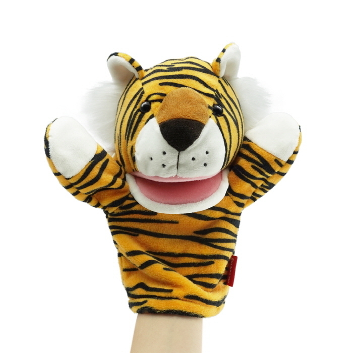 말하는 손인형 호랑이